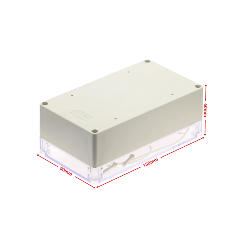 caixa de instrumento de projeto eletrônico 158mm x 90mm x 60mm, 1 peça