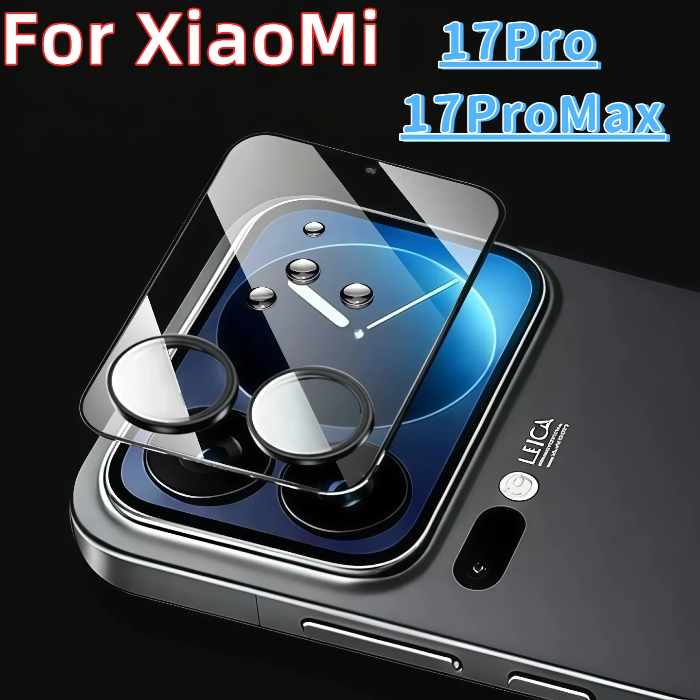 Premium Anti-Shatter Tempered Glass Screen Protector with Camera Lens & Back Cover Shield