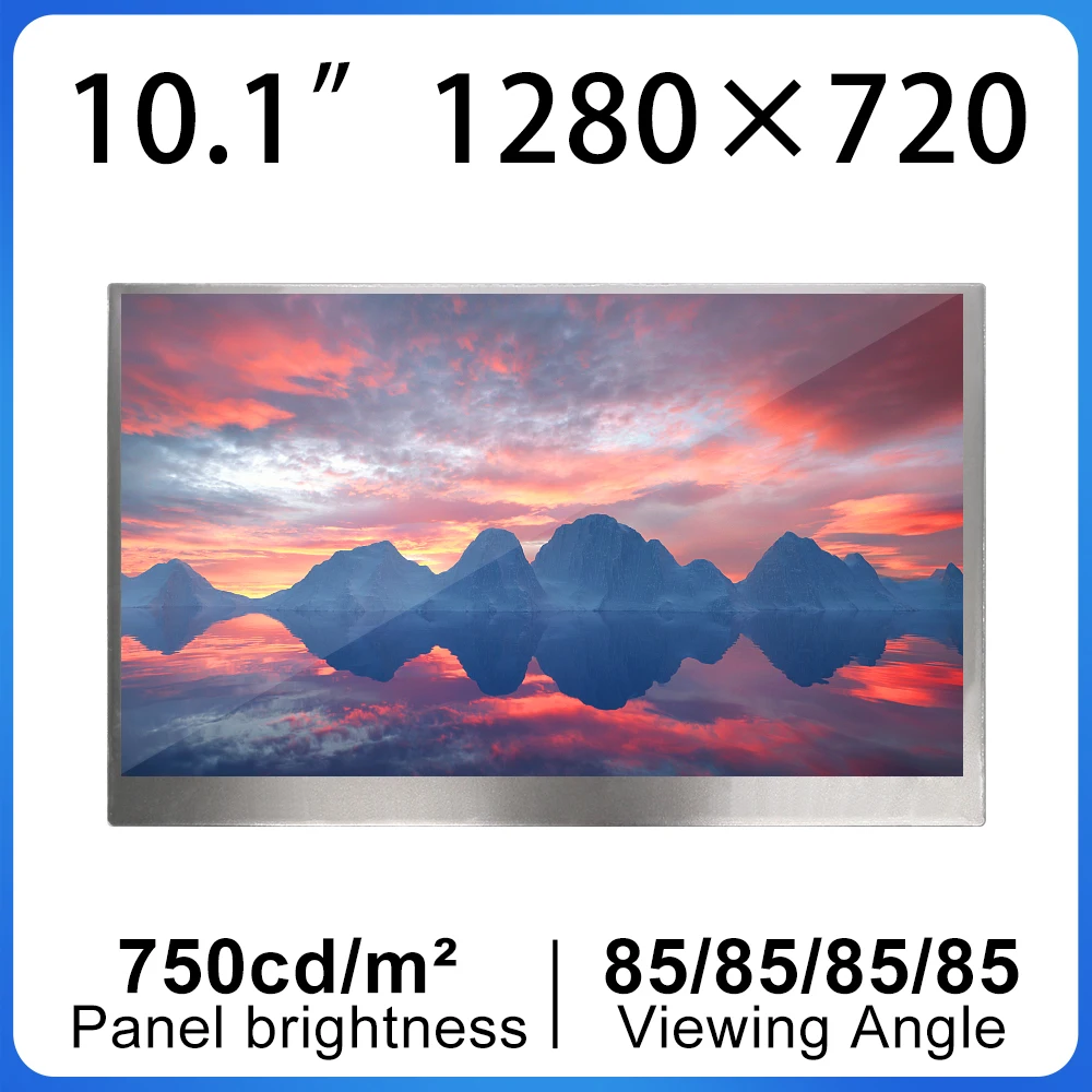 

10.1 Inch LCD panel LVDS DJ101IA-07A 1280*720 SRGB TFT IPS Lcd Lcd Module Industrial Display