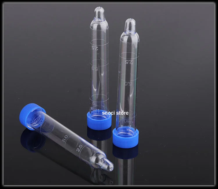 12 ml Reagenzglas PS Tube Zentrifugenröhrchen Urin Sediment Reagenzglas Kunststoff körperliche Untersuchung Urin Test Labor mit ​ Absolvent abgestufte – Detail 4