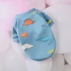 Cute Print Cat Clothes Suit Spring Autumn Warm Fleece Pet Cat Pullover for Cats Kedi Soft Kitten Sweater Sphynx Clothing Outfits 3