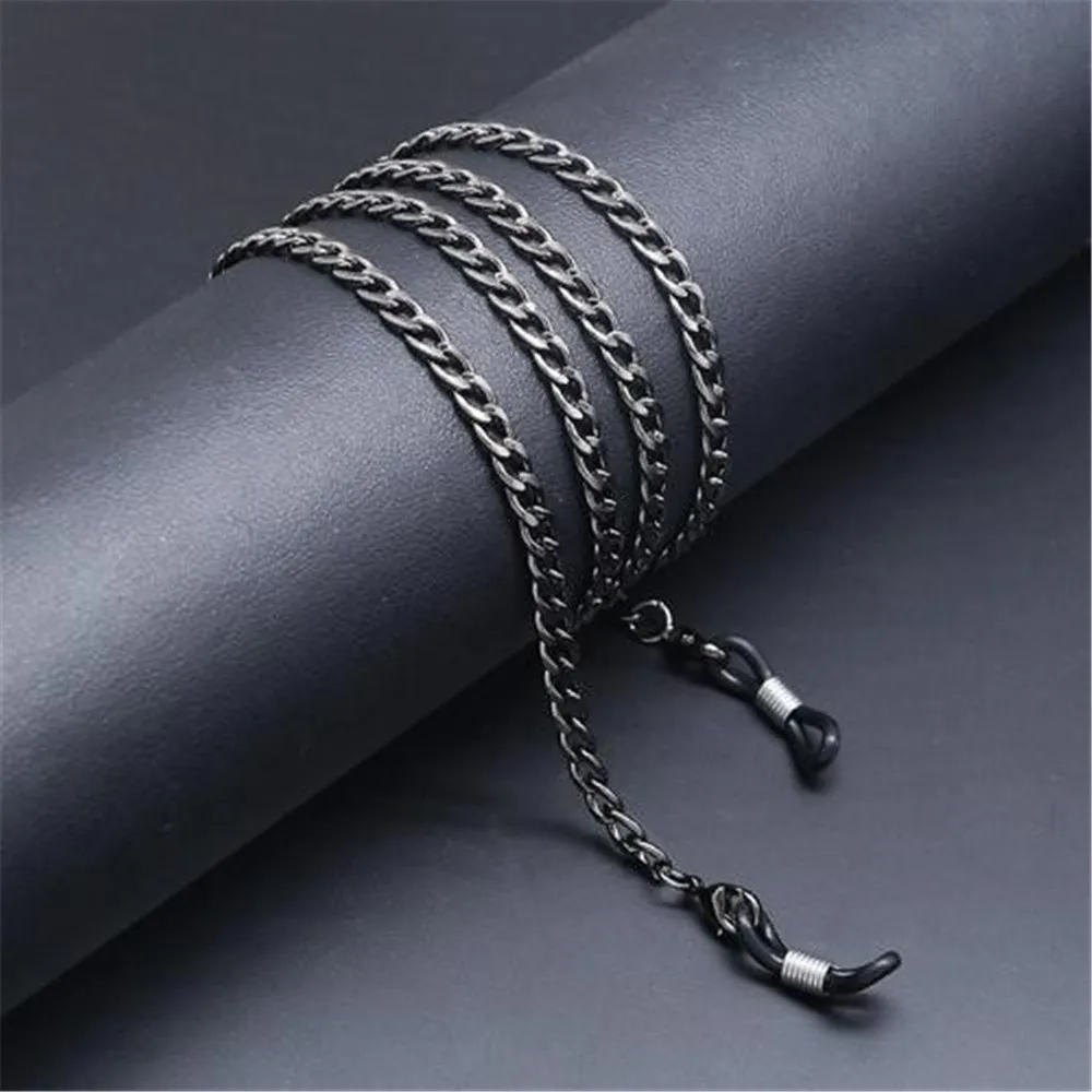 

Simple Glasses Chain Lanyard Mask Lanyard Women Men Stainless Steel Sunglasses Chains Eyewear Cord Strap Reading Glasses Chain