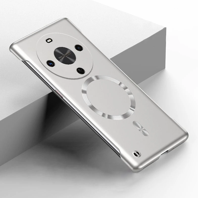 Ultra Thin Metallic Frameless Magnetic Shockproof Matte Phone Case