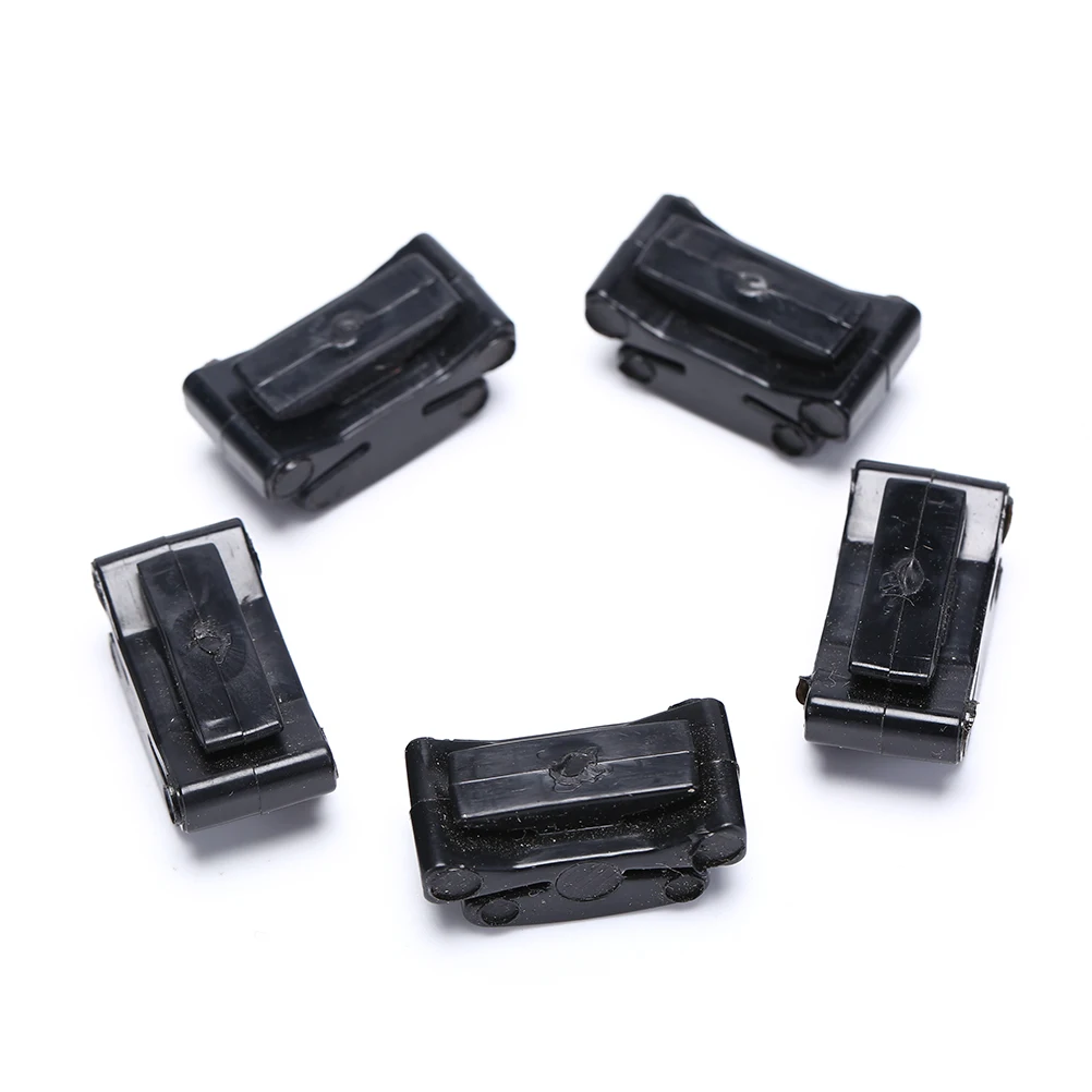 Guitar pick holder 5Pcs 20g black rubber fix on headstock for bass ukulele