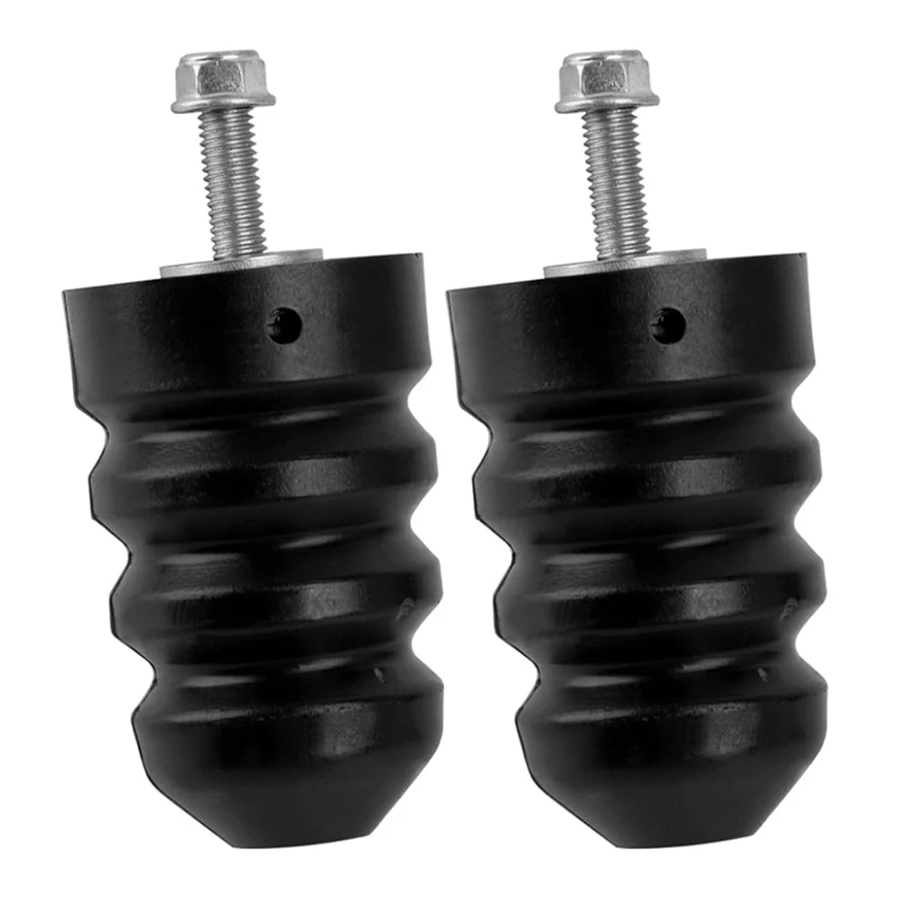 2PCS 리어 리프 스프링 컨트롤 암 범퍼 고무 블록 OEM 1C3Z-4730-AA 포드용 리어 패널 스프링 범퍼 (엑스커션, F250용)