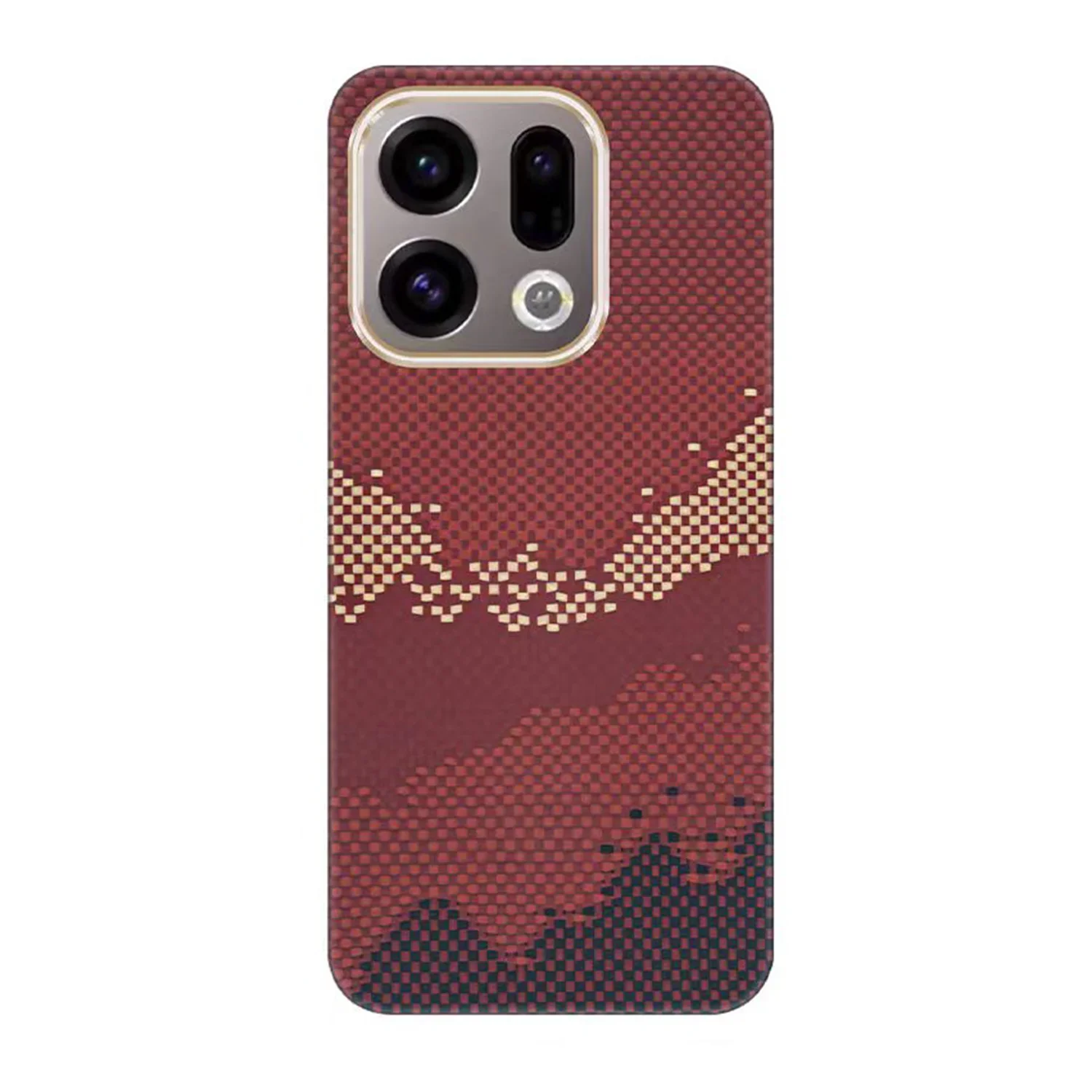 Ultra-Thin Aramid Fiber Kevlar Phone Case with Magnetic Wireless Charging Compatibility