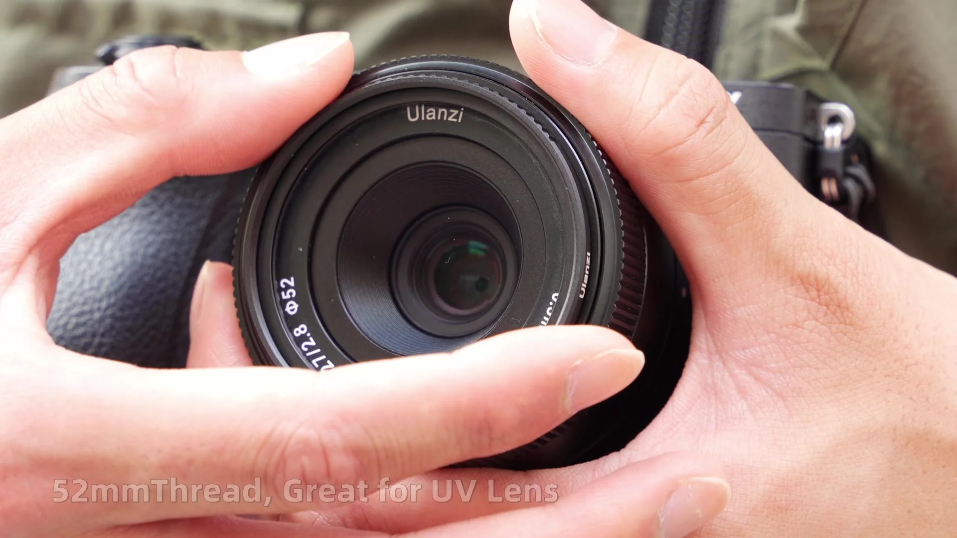 Ulanzi CL02 AF 27mm F2.8 APS-C Auto Focus Camera Lens For