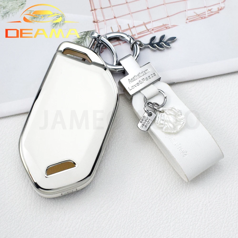 Silver Line Car Key Case Cover Per Hyundai Per Kia Carnival Ev9 Picanto Gt Line 2024 Smart Remote Key Accessori Auto