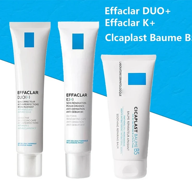 

1/3PCS Original Effaclar Duo+ K B5 40ml Cream Anti Acne Repair Salicylic Acid Pimple Blackhead Remover Control Oil Essence