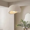 Nordic Wabi Sabi E27 Pendant Lights Dining Room Bedroom Chandelier Lustre Bar Suspend Lamp Home Decor Loft Hanging Light Fixture 3