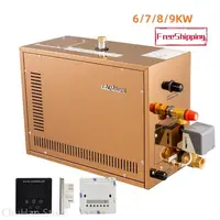 ChuHan 6/7/8/9KW Sauna Spa Steam Generator 220V/380V For Home Steam Shower Digital Controller Sauna Room SPA Steam Bath Machines 1