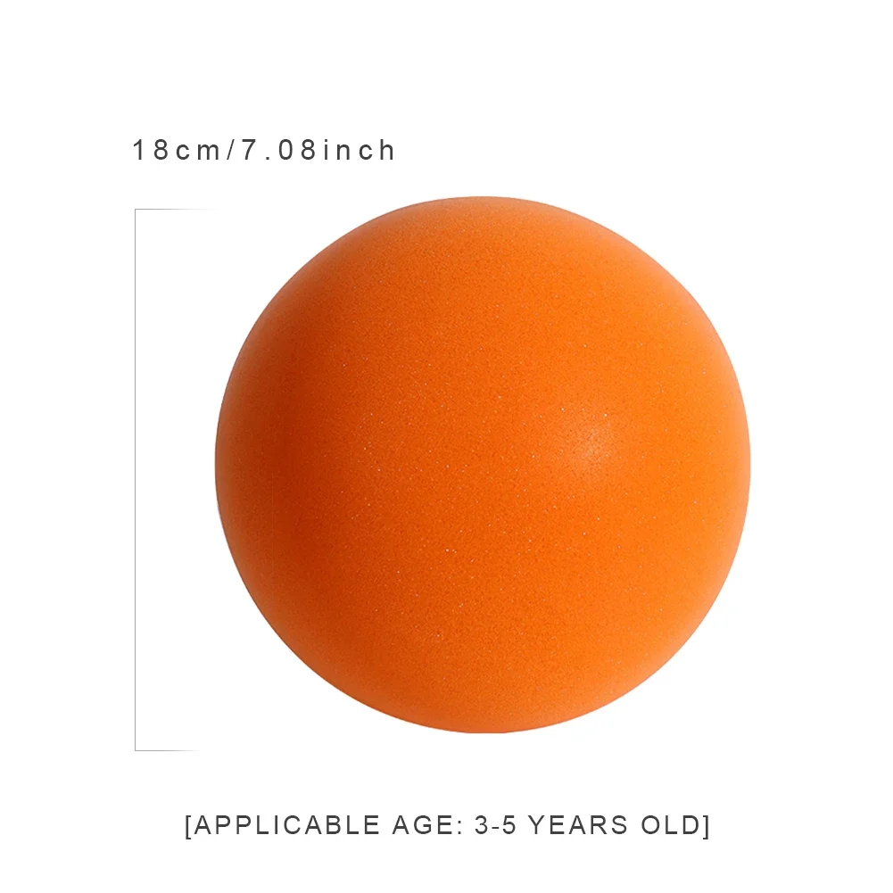 Basketball Balls 18/21/24CM Kids Bouncing Mute Silent 3/5/7 Indoor Silent Ball Foam Noiseless Basketball Soccer Accessories Toy
