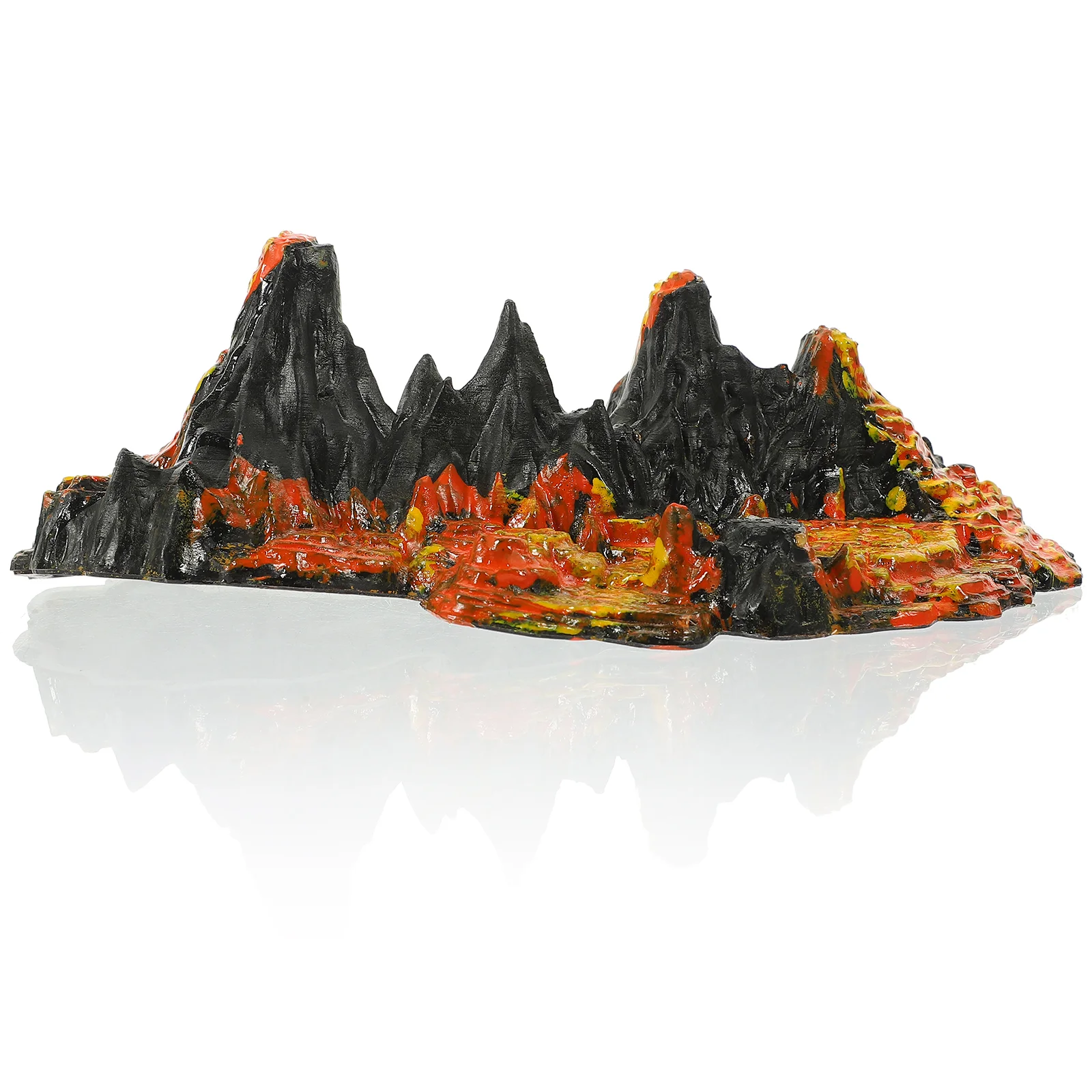 

Toy Simulated Volcano Model Landscape Adornment Simulation Decor Accessories Fake Models Ornaments Kit