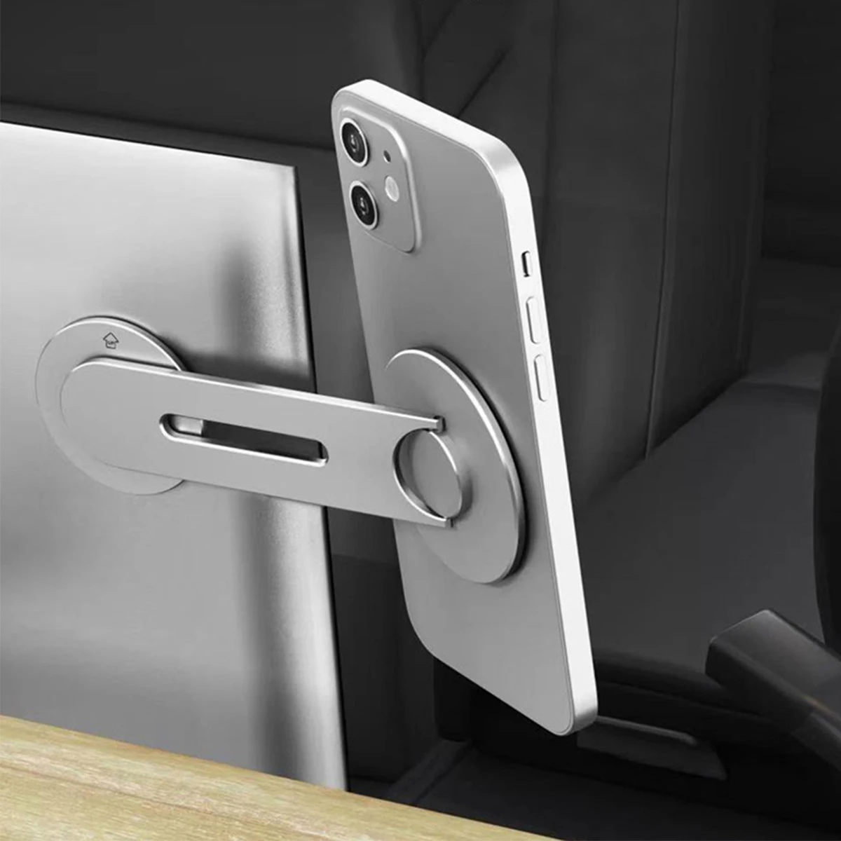 Magnetic Phone Holder For IPhone 13/14 for magsafe Metal Laptop Phone Stand Monitor Display Side Mount Tablet For IMac Bracket - купить