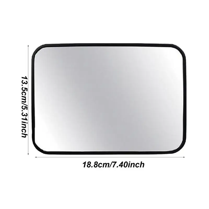 Adjustable Car Rear Seat Mirror Safety Car Baby Mirror Shatterproof Car Seat Mirrors Wide Clear View Baby Rearview Mirrors