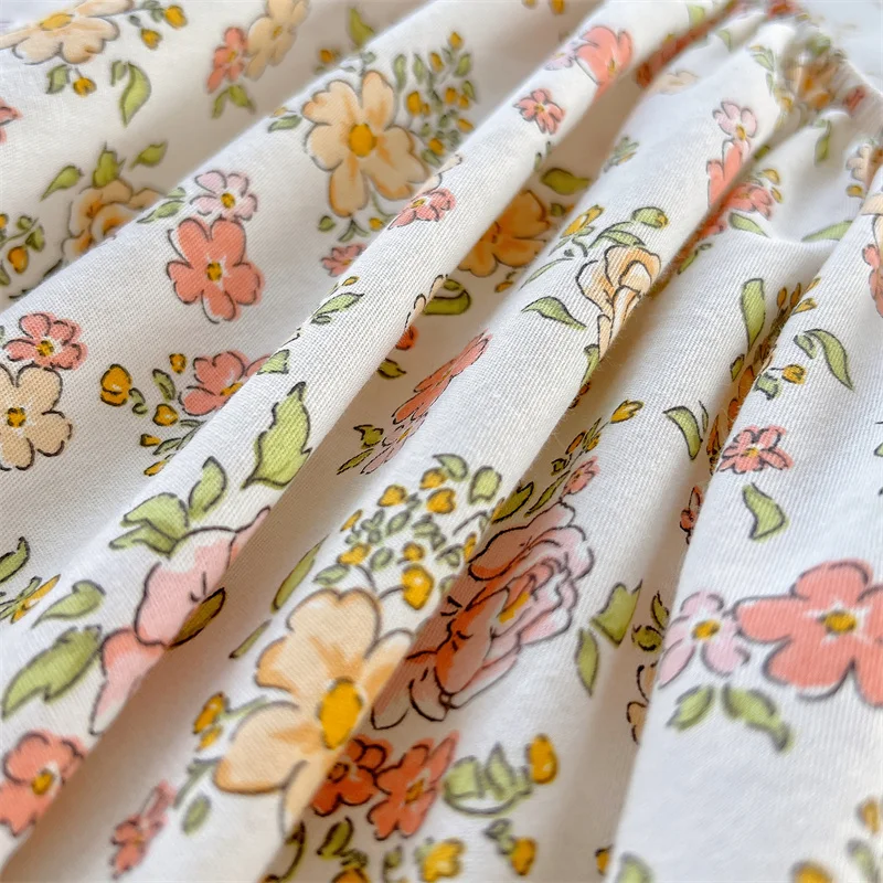 Bonenjoy 100% Cotton Bedsheet Print Fitted Sheets Bed 90/100/120/150/180/200cm Covers Home Bed Linen sabanas (No Pillowcase) 5