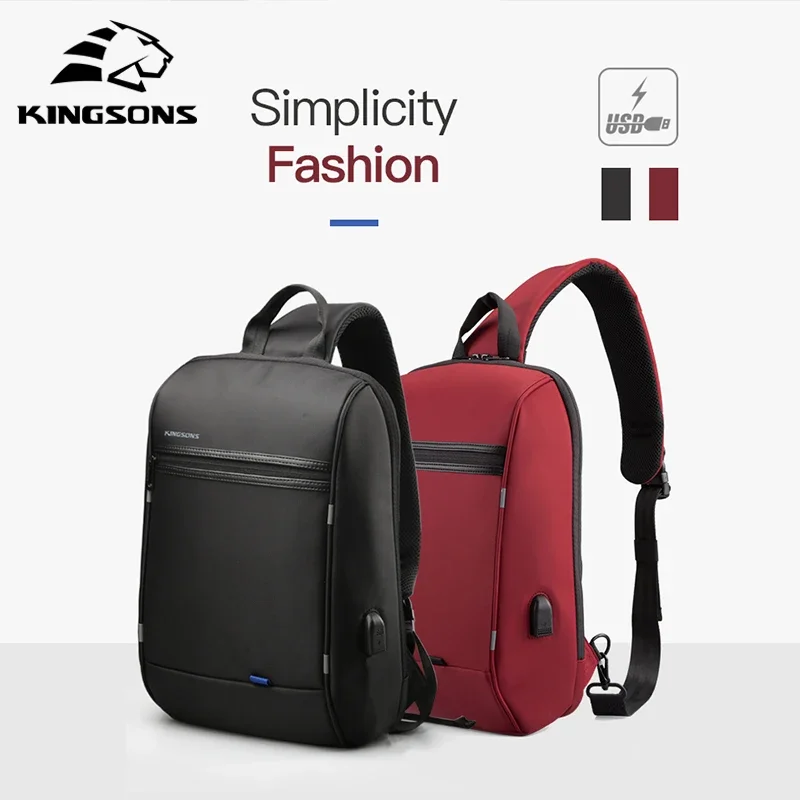 Waterproof Single Shoulder Laptop Bag for Men