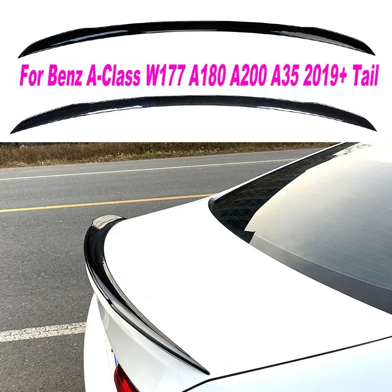 Applicabile A Mercedes-Benz Classe A W177 A180 A200 A35 2019 + Modifica Spoiler Posteriore