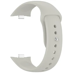 Soft Silicone Sport Watch Band - Replacement Wrist Strap (GRAY)