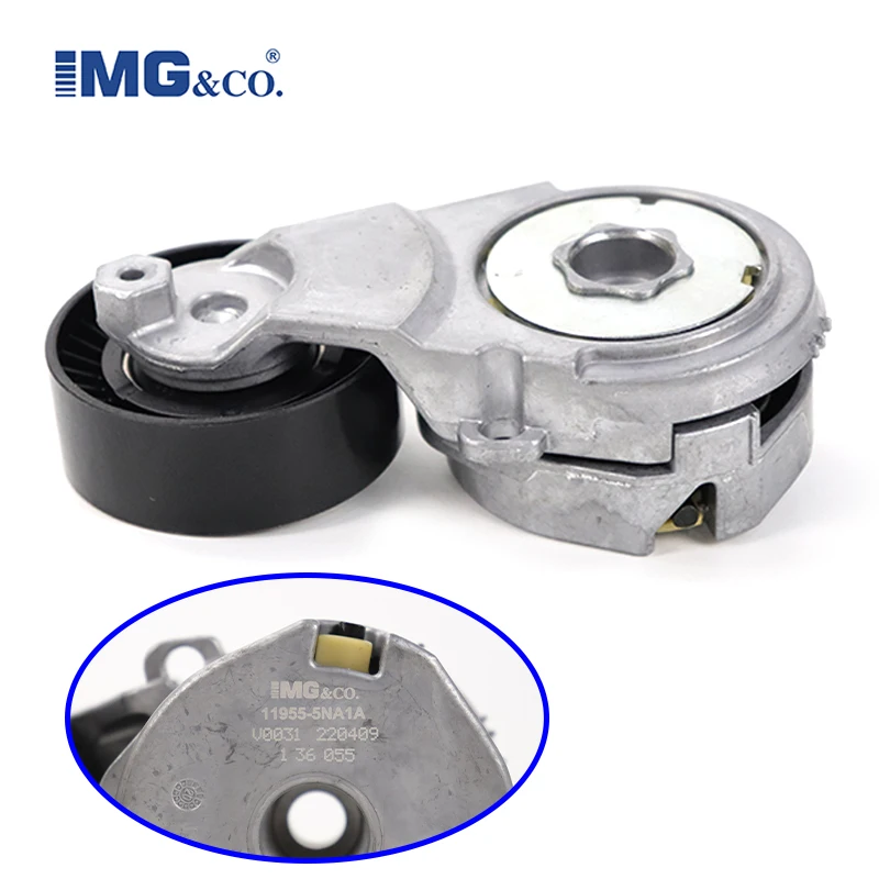 

IMG Brand Automatic Tensioner For Nissan Teana L34、L34Z 2018- For Infiniti QX50 J55X、J55Z 2018- OE：11955-5NA1A 119555NA1A