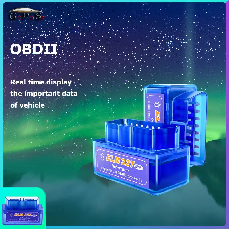 블루투스 스캐너 OBD 자동차 진단 도구 코드 리더 안 드 로이드 멀티미디어 플레이어
