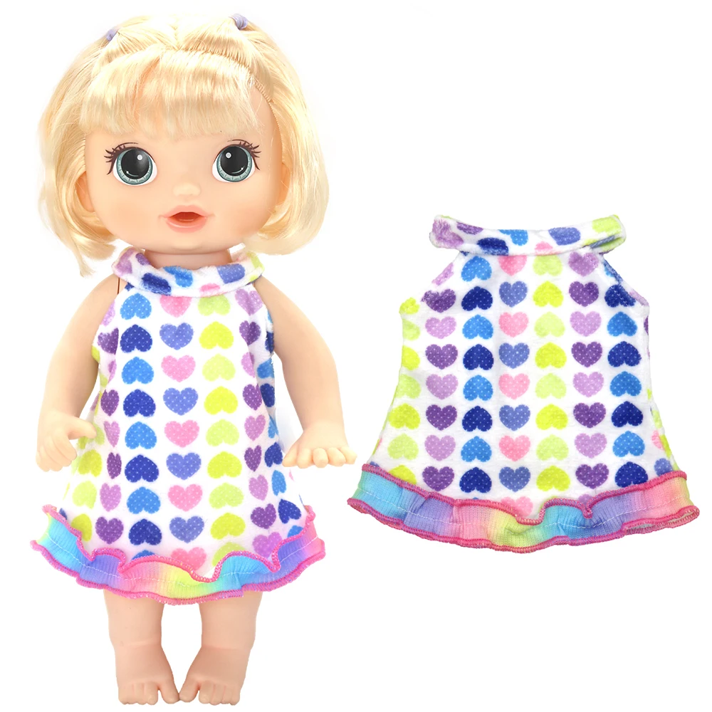 12inch Baby Doll Clothes Summer Dress 30 Cm Girl Dolls Dress Children Gift 4