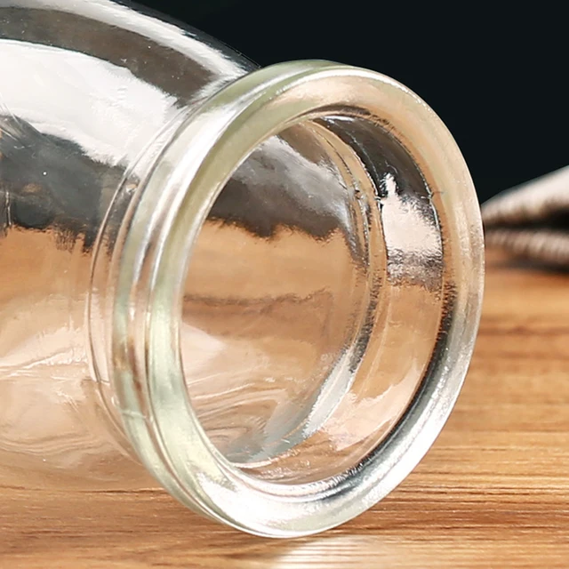 5 db Készlet Kívánság Palack Mini Joghurt Puding Üveg Jar Milk Jelly Sütőedény Otthoni Élelmiszer-Tárolóedény 100 Ml Hőálló - Image 4