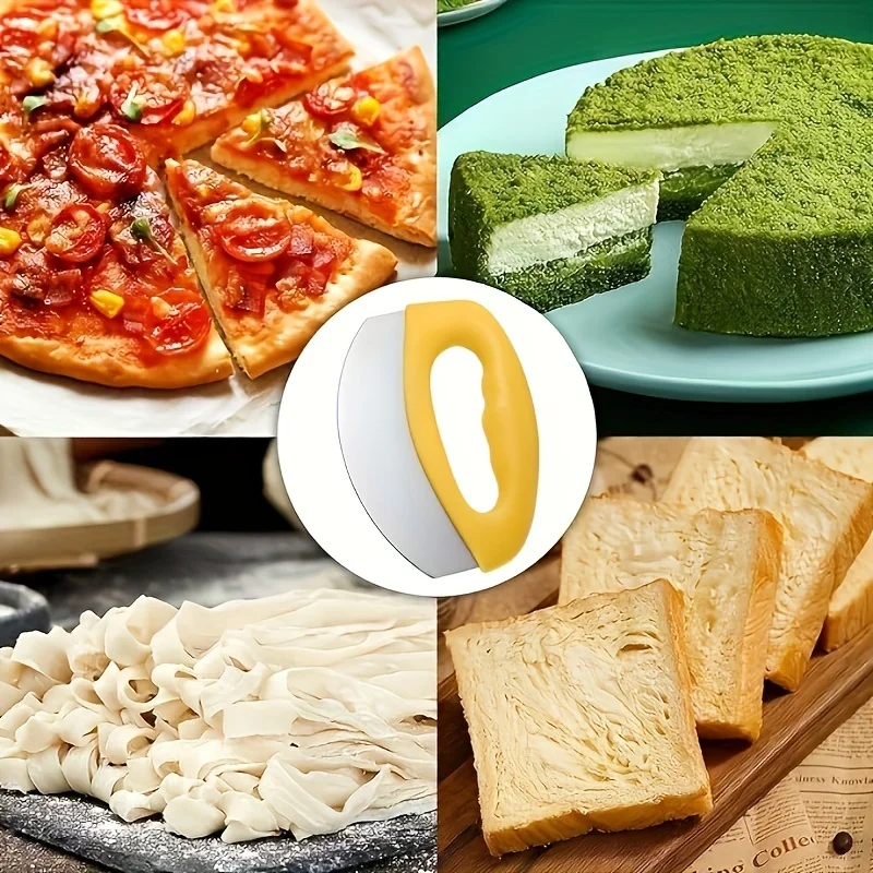 Stainless Steel Pizza Cutter Multi-functional Food Chopper