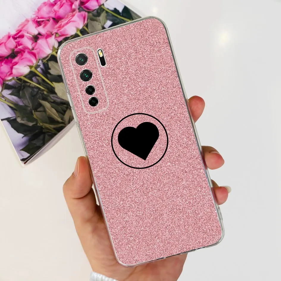 Clear Fashion Pattern Soft Silicone Case