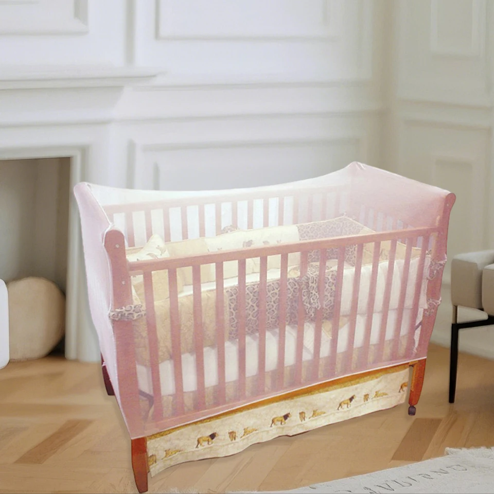 Breathable Baby Crib Canopy Mosquito Protection Cover