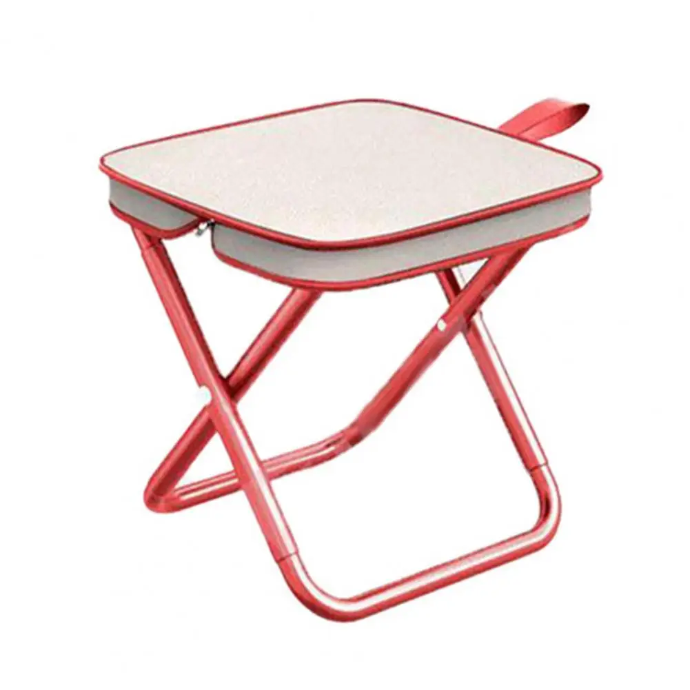 Outdoor Folding Stool Storage Bag Portable Lightweight Heavy Duty Camping Backpacking Beach Picnic Fishing Collapsible Chair Sea