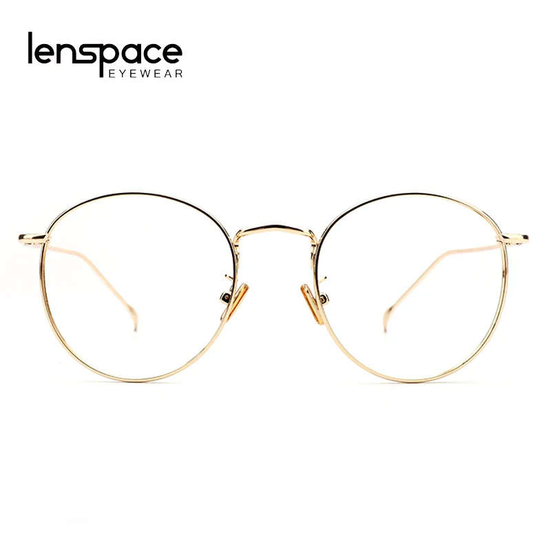 

Metal Round Women Men Eye Glasses Frames Fashion Retro Prescription Eyeglasses Optical Korean Spectacles Eyewear High Quality