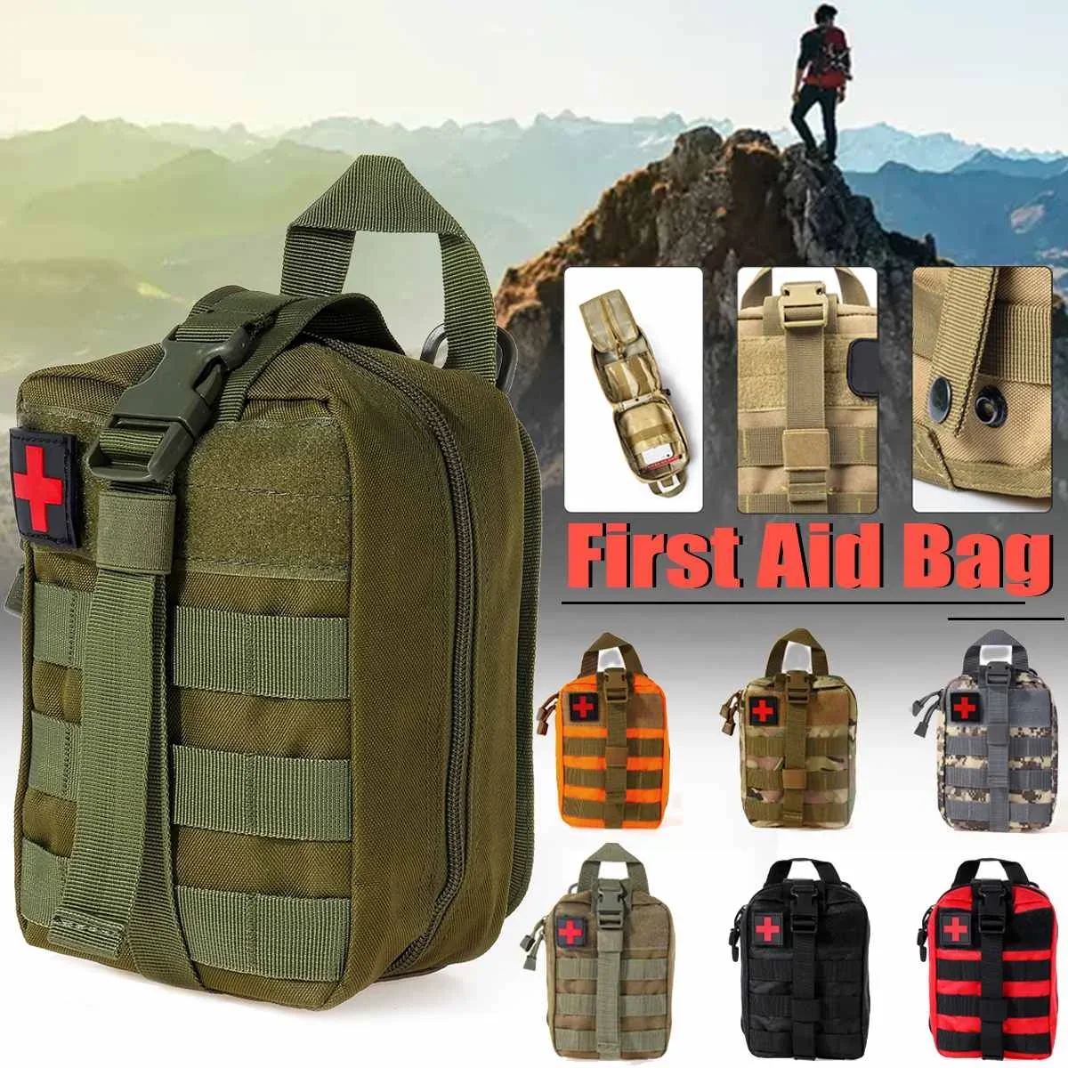 Outdoor-Box-Large-Size-600D-Nylon-Bag-Package-First-Aid-Bag-Camping ...