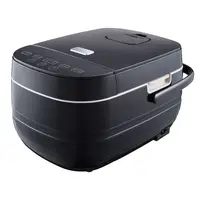 Luxurious 5L Red Digital Electric Cooker Square Slow Cooker with Multifunction & Cast 2