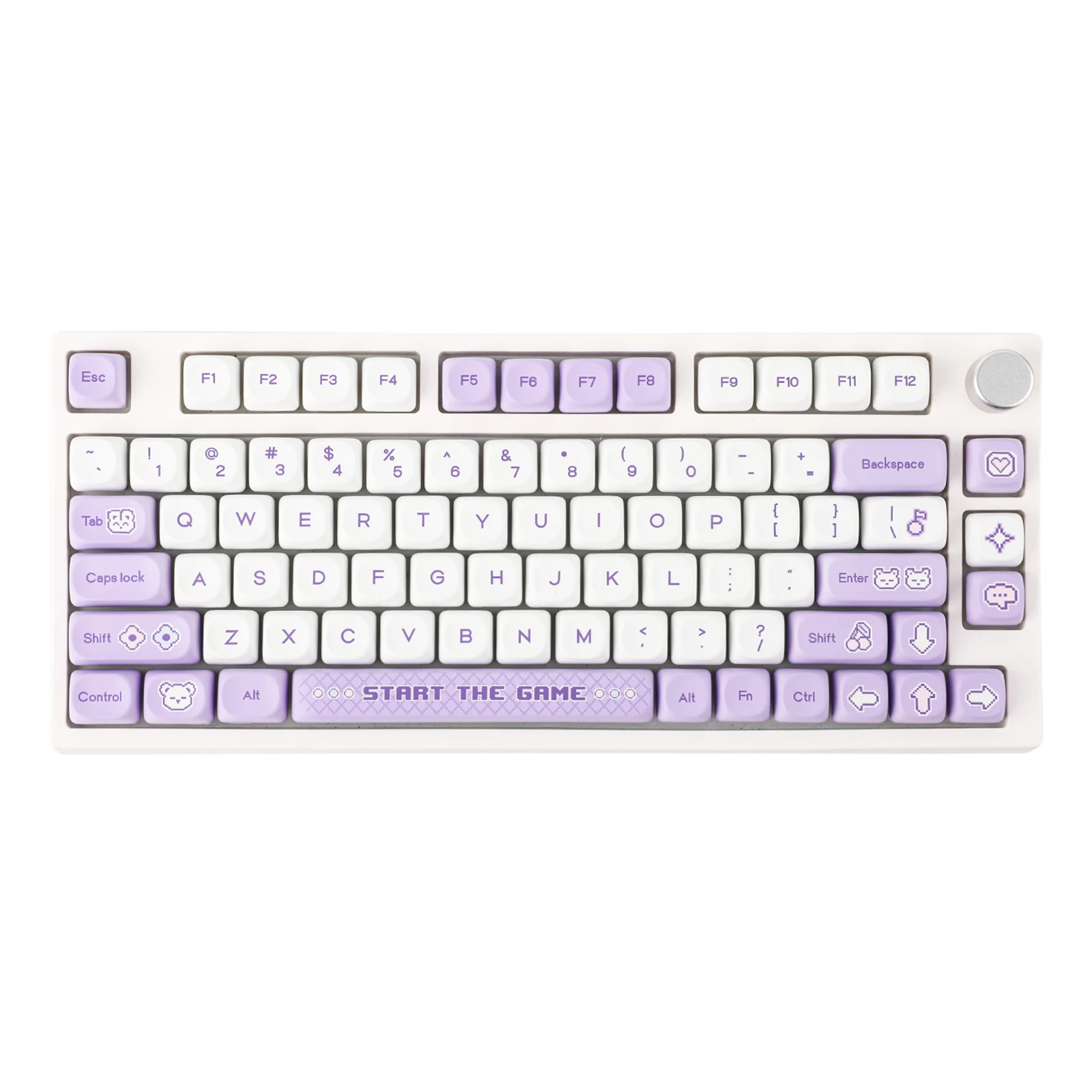 Epomaker Dye-sublimação Pbt Moa Profile Conjunto para Teclado Mecânico de Jogos Pixel-plush Compatível com Ansi e Iso 141 Key - Imagem 4