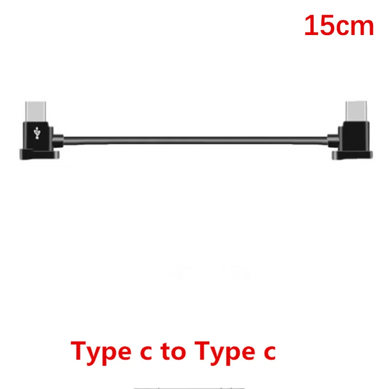 DJI Mini 3 PRO için veri kablosu/Mavic 3/Ari 2/2S/Mini 2 Drone IOS tip-c mikro-usb adaptörü tel bağlayıcı Tablet telefon kablo