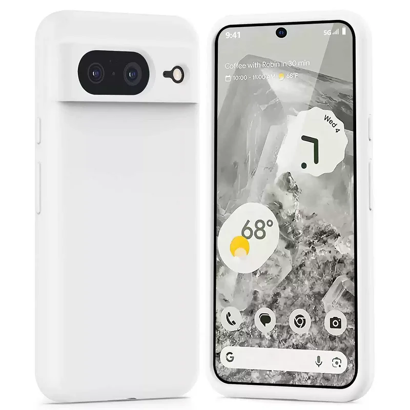Premium Liquid Silicone Soft Gel Protective Case - Thick Shock-Absorbent Cover