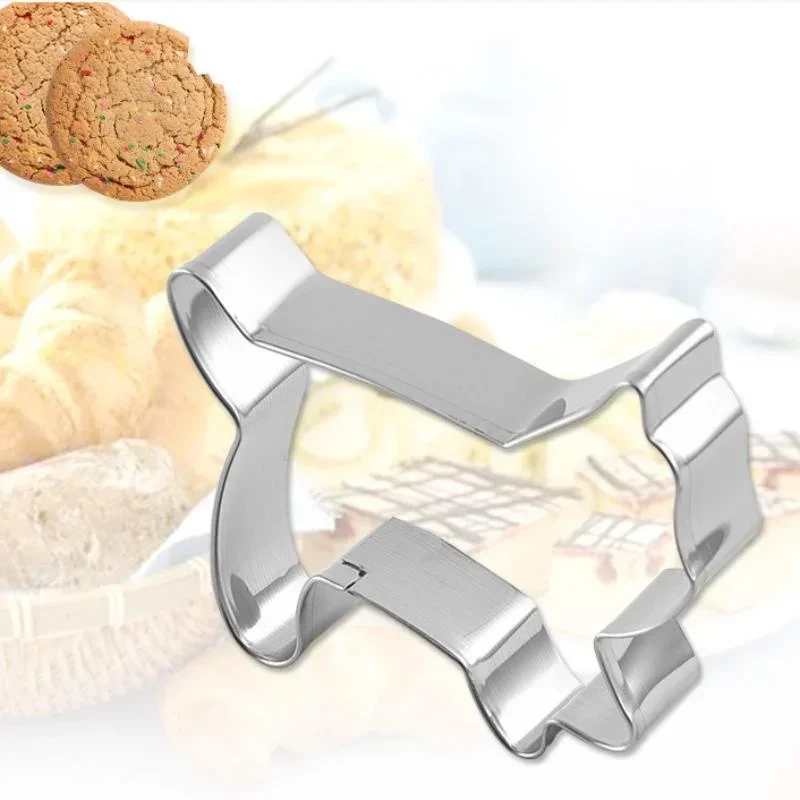 Cute Cat Cookie Cutter Mold Sandwiches Fruits Cutter Shapes Biscuit Mold DIY Biscuit Baking Mould Tool 5Pcs