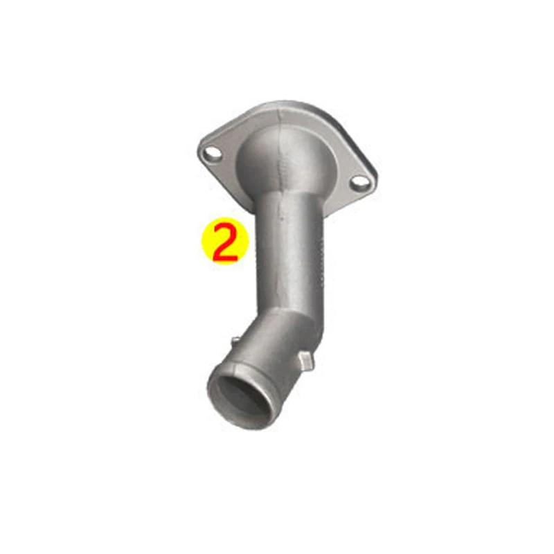 Pipe Quick Connector Aluminum Welded Joint Fitting For VW Bora GOLF 4 Water Pipe Connector 4-way 5-way Aluminium Alloy Radiator Coolant Hose Connector Flange Fit