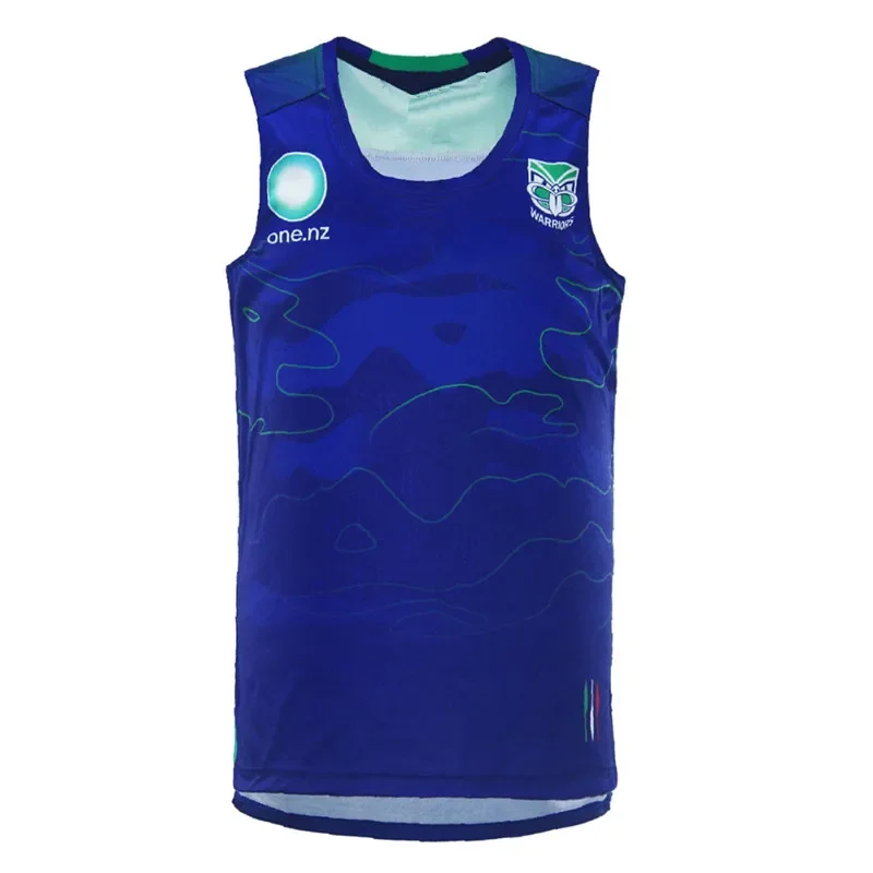 

2024 New Zealand Warriors Training Singlet Custom name and number size S--3XL