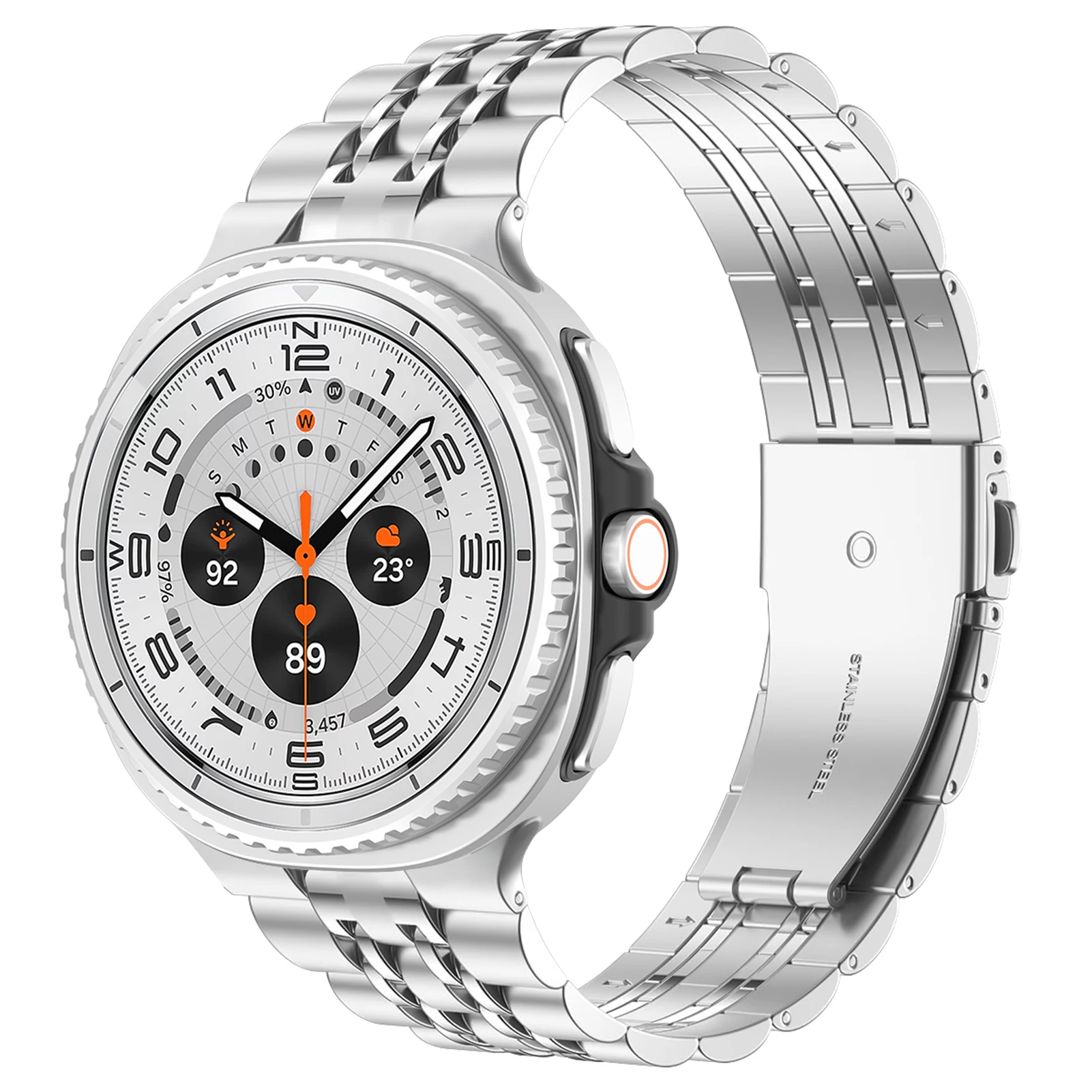 Slim Stainless Steel Metal Strap - Elegant Thin Bracelet