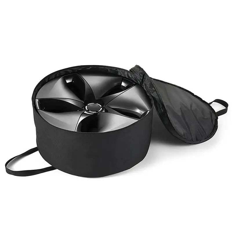 

Автомобильные оригинальные сумки для хранения колес и шин, контейнер для хранения Hubcap из ткани Оксфорд для автомобильных шин Tesla Model 3