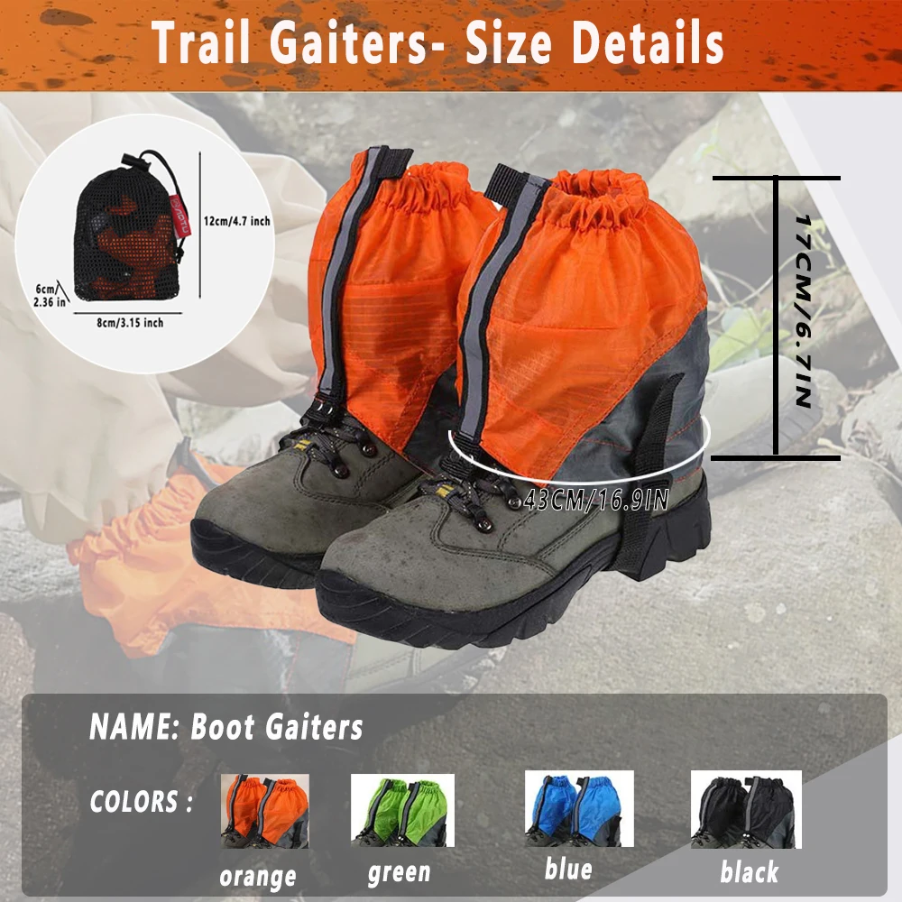 Waterproof Leg Gaiters 4