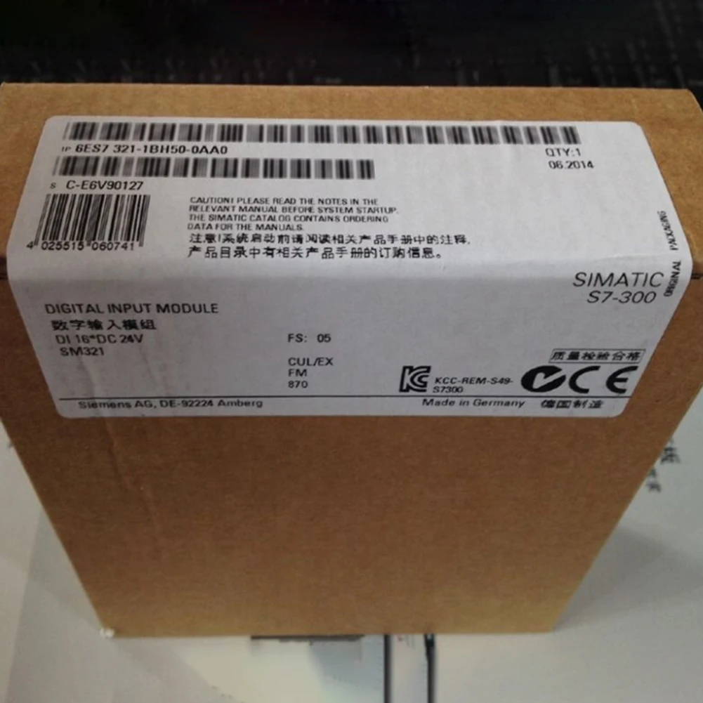 Per Siemens S7-300 Modulo 6Es7321-1Bh50-0Aa0 In Scatola