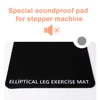 Ellipse Leg Exerciser Machine Mat Seated Foot Pedal Exerciser Mat Protects The Floor Non-Slip Workout Mat for Exercise Equipment 4