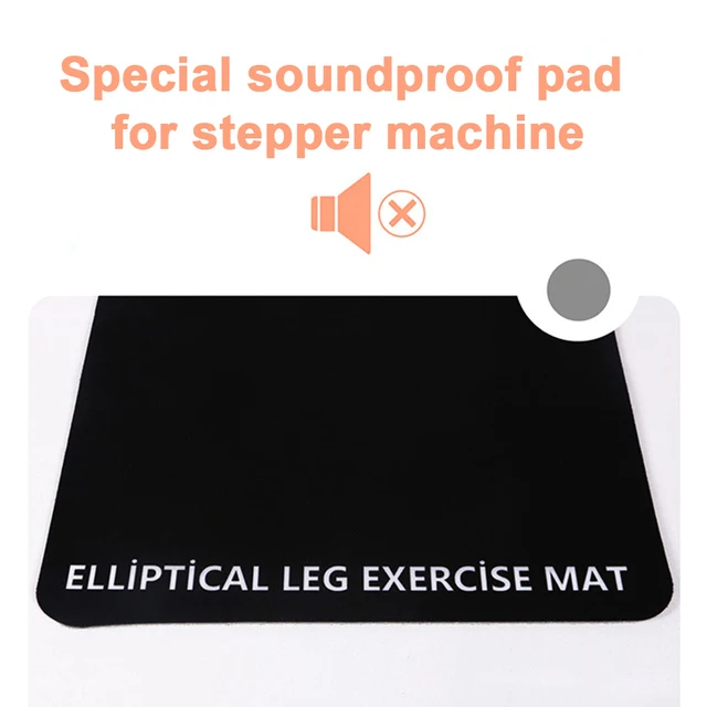 Ellipse Leg Exerciser Machine Mat Seated Foot Pedal Exerciser Mat Protects The Floor Non-Slip Workout Mat for Exercise Equipment 4