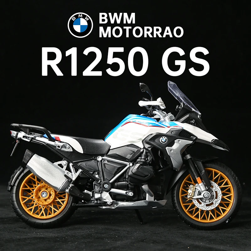 Maisto 1:12 BMW R1250 GS Kawasaki Ducati Honda Suzuki Motorcycle Original Authorized Simulation Alloy Model Toy Car Collecting