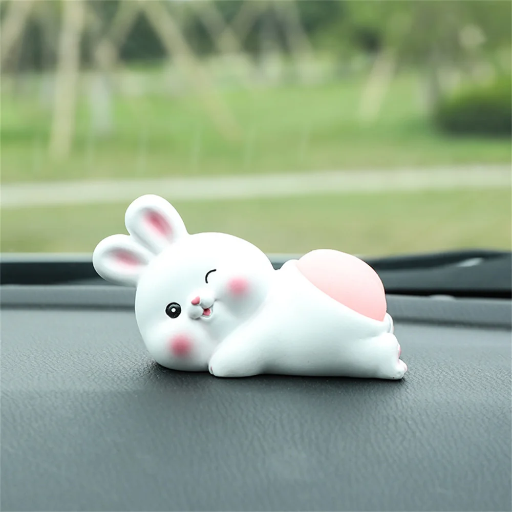 

Car Ornaments Pinch and Play The Fart Toy Cute Pig Panda Rabbit Creative Decompression Toy Q Play The Fart Doll