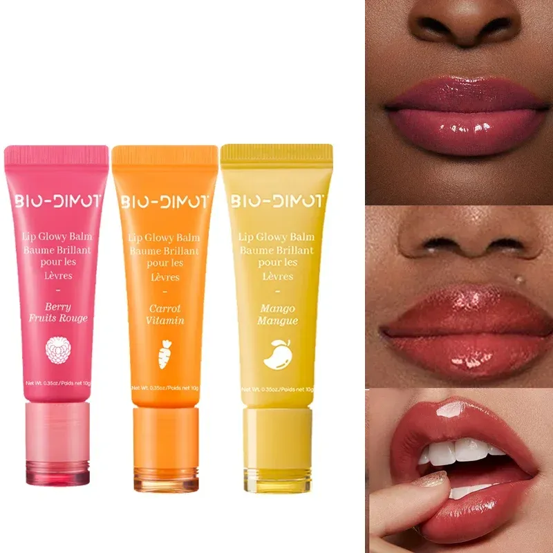 Lip Glaze Moisturizes Jelly Lip Enrichment Oil Remove Line Lip Lasting Water Light Glass Lip Oil Protection Serum Lip Gloss