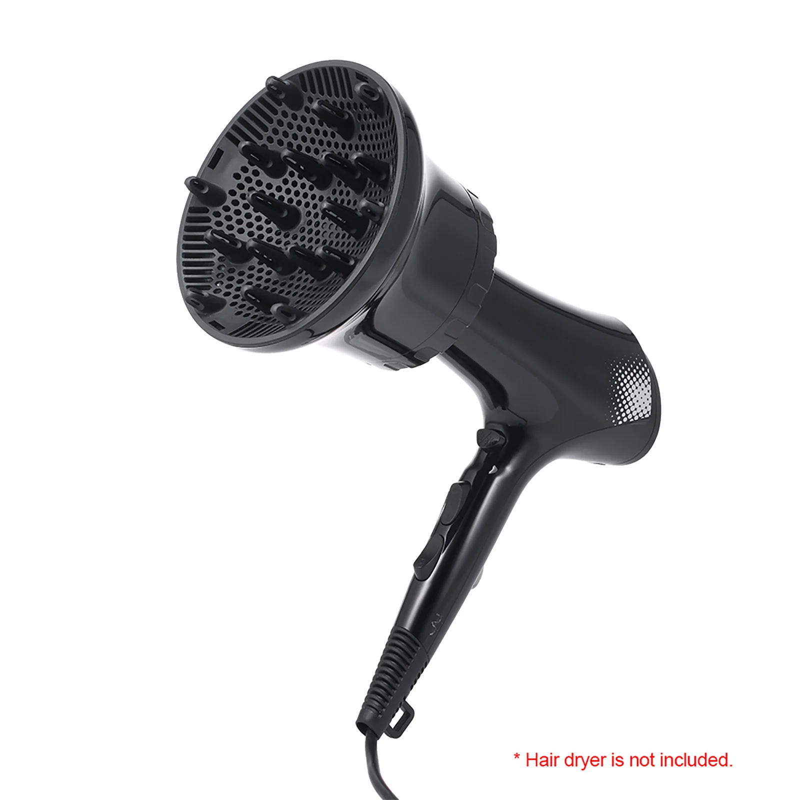 Anself Hair Dryer Diffuser Head Adjustable Blow Dryers Dispersing Wind for Curly Hair Wavy Hair Hairdressing Styling Accessories